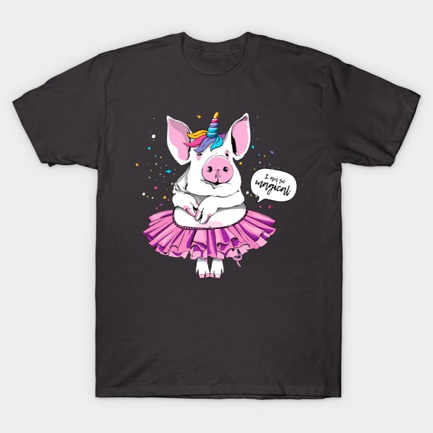 Unicorn Tutu T-Shirt by Alfiska